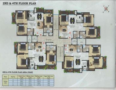 Project Image of 1330.0 - 1490.0 Sq.ft 3 BHK Apartment for buy in Onkar Basanti
