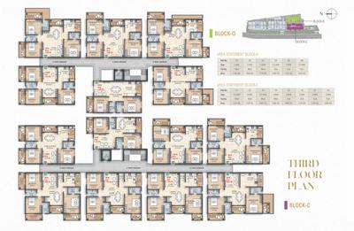 Project Image of 1600.0 - 1855.0 Sq.ft 3 BHK Apartment for buy in JEEVANS ALLURE