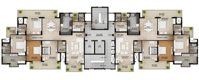 Project Image of 2390.0 - 4000.0 Sq.ft 3 BHK Apartment for buy in Shalimar Krrish Ibiza Town