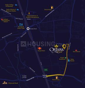 Project Image of 724.95 - 801.59 Sq.ft 2 BHK Apartment for buy in Balaji Oriana Crest Apartment