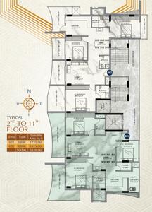 Project Image of 1431.0 - 1815.0 Sq.ft 3 BHK Apartment for buy in Atharva Lotus Legacy