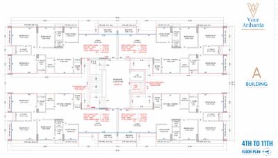 Project Image of 700.19 - 1387.47 Sq.ft 2 BHK Apartment for buy in Veer Arihanta