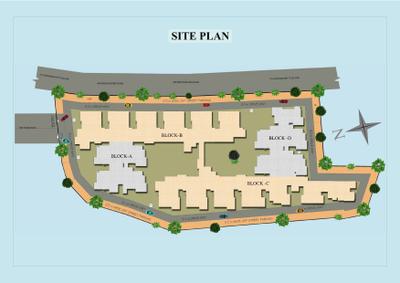 Project Image of 805.0 - 1305.0 Sq.ft 2 BHK Apartment for buy in Vakil Whispering Woods Residences