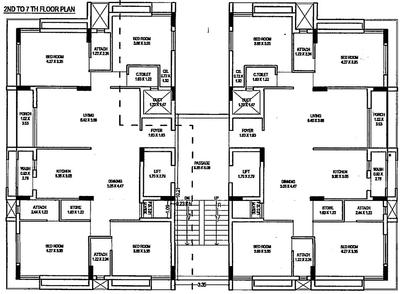 Project Image of 1364.0 - 1393.0 Sq.ft 4 BHK Apartment for buy in Om Gokul Heights