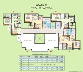 Project Image of 27.0 - 690.0 Sq.ft 1 BHK Apartment for buy in Vaishnavi Shubh Shagun