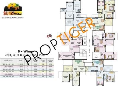 Project Image of 1010.0 - 1303.0 Sq.ft 2 BHK Apartment for buy in Mittal Sun Orion