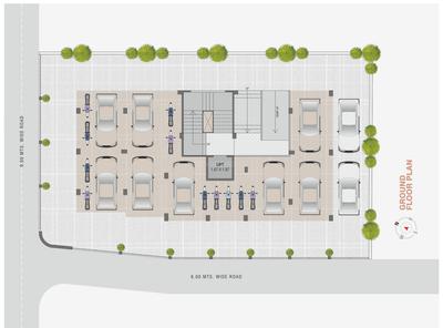 Project Image of 873.38 - 930.32 Sq.ft 3 BHK Apartment for buy in Vraj Prasthan 10