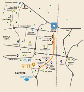 Project Image of 338.74 - 532.81 Sq.ft 1 BHK Apartment for buy in Kinjal Bliss