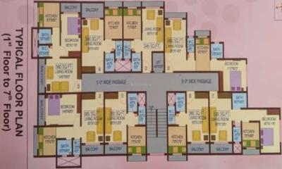 Project Image of 345.0 - 585.0 Sq.ft 1 RK Apartment for buy in Ganraj Eknath Residency