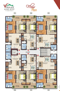 Project Image of 615.0 - 1350.0 Sq.ft 1 BHK Apartment for buy in Vihaan Galaxy