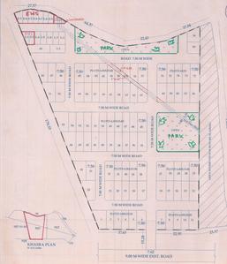 Mahakaal Godavari Nagar Layout Plan 1