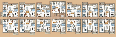 Project Image of 760.0 - 1435.26 Sq.ft 2 BHK Apartment for buy in Sree Urban Orchids Phase II