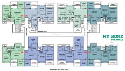 Project Image of 0.0 - 561.0 Sq.ft 2 BHK Apartment for buy in Goyal My Home Punawale