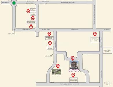 Project Image of 648.71 - 799.37 Sq.ft 2 BHK Apartment for buy in MGR Constech Harshika Enclave