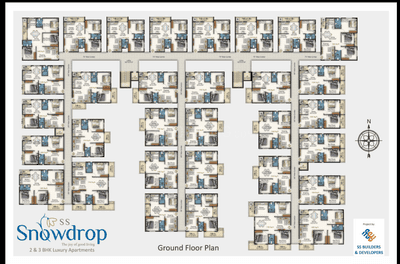 Project Image of 1160.0 - 1705.0 Sq.ft 2 BHK Apartment for buy in SS Snowdrop