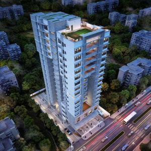 Tridev Kailash Residency Elevation 1