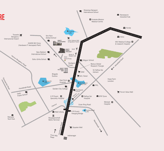 Project Image of 1455 Sq.ft 3 BHK Apartment / Flat for sale in Gulimangala for Rs. 14000000