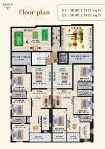 Project Image of 1411.0 - 1705.0 Sq.ft 3 BHK Apartment for buy in Avittam Adiyogi