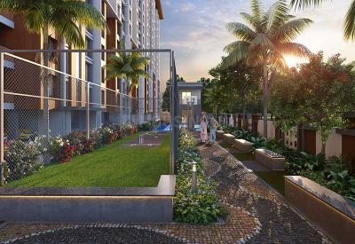Project Image of 756.38 - 1182.2 Sq.ft 2 BHK Apartment for buy in Excellaa Tremont A B And C Wings
