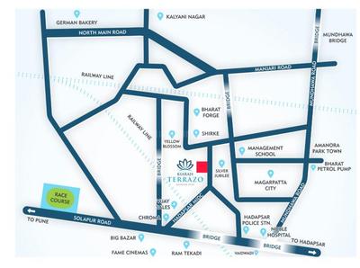 Project Image of 427.0 - 1008.0 Sq.ft 1 BHK Apartment for buy in Wellwisher Kiarah Terrazo Phase II