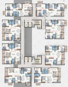 Project Image of 1655.0 - 2090.0 Sq.ft 3 BHK Apartment for buy in Sai Purvi Arvindam