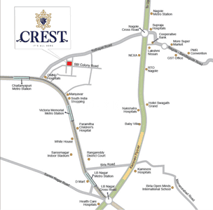Project Image of 1210.0 - 1680.0 Sq.ft 2 BHK Apartment for buy in Harika V K Crest Block A