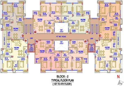 Project Image of 914.0 - 1281.0 Sq.ft 2 BHK Apartment for buy in Liberty Flora Garden