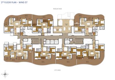 Project Image of 1097.0 - 4131.0 Sq.ft 2 BHK Apartment for buy in Northern Lights By Puravankara KVN