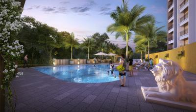 Project Image of 368.02 - 639.7 Sq.ft 1 BHK Apartment for buy in JP North Barcelona Tower 1