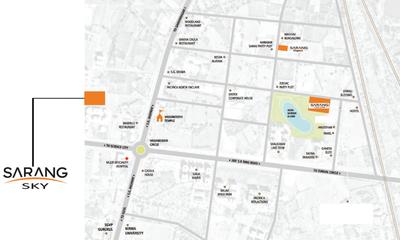 Project Image of 1845 Sq.ft 3 BHK Apartment / Flat for sale in Vaishno Devi Circle for Rs. 8775000