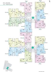 Project Image of 635.0 - 1552.0 Sq.ft 2 BHK Apartment for buy in Appaswamy The Bloomingdale