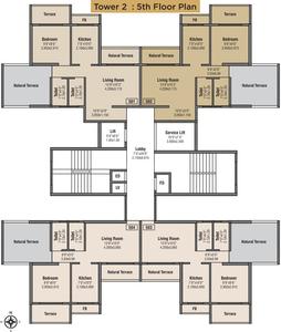Project Image of 296.0 - 499.0 Sq.ft 1 BHK Apartment for buy in Bhumiraj Hills Tower 2 And 3