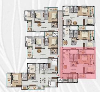Project Image of 755.0 - 1330.0 Sq.ft 2 BHK Apartment for buy in Chandrama Enclave