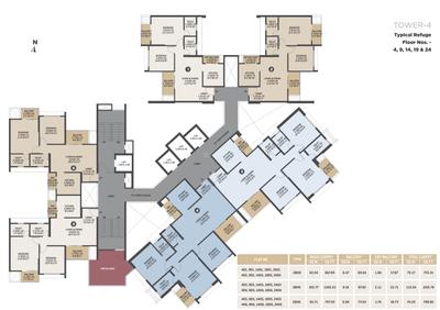 Project Image of 467.59 - 1443.45 Sq.ft 1 BHK Apartment for buy in VTP Bellissimo Phase 1