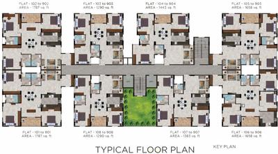Project Image of 1290.0 - 1787.0 Sq.ft 3 BHK Apartment for buy in Ramaniyam Senate