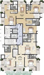 Project Image of 1986.0 - 5695.0 Sq.ft 3 BHK Apartment for buy in Nitesh Knightsbridge