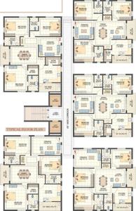 Project Image of 1615.0 - 1895.0 Sq.ft 3 BHK Apartment for buy in Sri Aditya Splendour