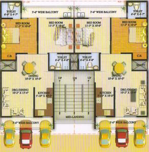 Project Image of 1140.0 - 1358.0 Sq.ft 3 BHK Apartment for buy in Jyoti Super Village