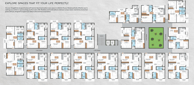 Project Image of 975.0 - 1325.0 Sq.ft 2 BHK Apartment for buy in J P Jasmine
