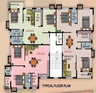 Project Image of 995.0 - 1320.0 Sq.ft 2 BHK Apartment for buy in Chanda Vaikuntha Apartment