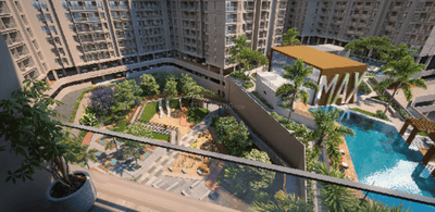 Project Image of 519.0 - 1041.41 Sq.ft 2 BHK Apartment for buy in Basil Maximus Wing F