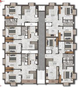 Project Image of 390.0 - 645.0 Sq.ft 1 BHK Apartment for buy in Karal Babylon