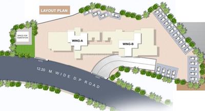 Project Image of 752.0 - 1394.0 Sq.ft 1 BHK Apartment for buy in Lakhani Estate