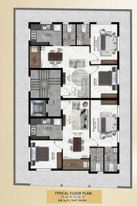 Project Image of 0.0 - 846.0 Sq.ft 2 BHK Apartment for buy in Naaghappa Tisya