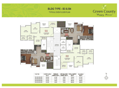 Project Image of 698.0 - 911.0 Sq.ft 1 BHK Apartment for buy in F5 Green County Phase 2