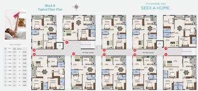 Project Image of 1510 Sq.ft 3 BHK Apartment / Flat for sale in Jeedimetla for Rs. 12000000