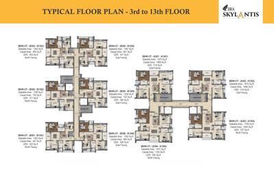 Project Image of 1198.0 - 1911.0 Sq.ft 2 BHK Apartment for buy in DRA Skylantis