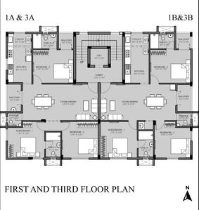 Project Image of 0.0 - 1393.0 Sq.ft 3 BHK Apartment for buy in Ramaniyam Gokulam