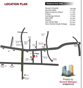 Shree Balaji Residency Location Plan 1
