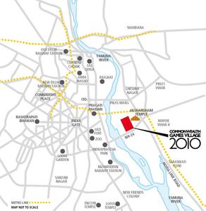 Project Image of 2311.0 - 2446.0 Sq.ft 3 BHK Apartment for buy in Emaar Commonwealth Games Village